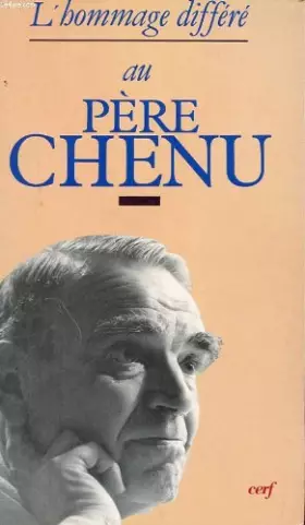 Couverture du produit · L'Hommage différé au père Chenu