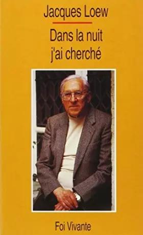Couverture du produit · Dans la nuit j'ai cherché