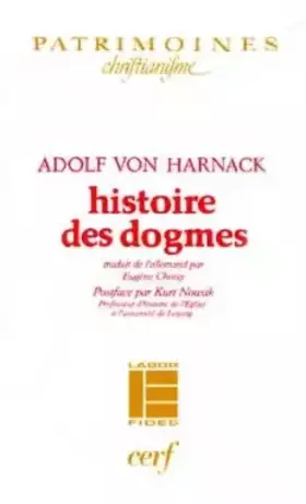Couverture du produit · HISTOIRE DES DOGMES