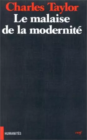 Couverture du produit · Le malaise de la modernité