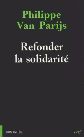 Couverture du produit · Refonder la solidarité