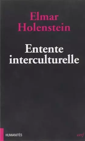 Couverture du produit · Entente interculturelle