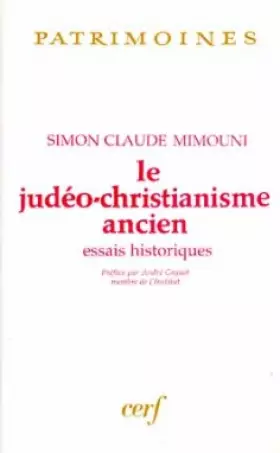 Couverture du produit · Le judéo-christianisme ancien
