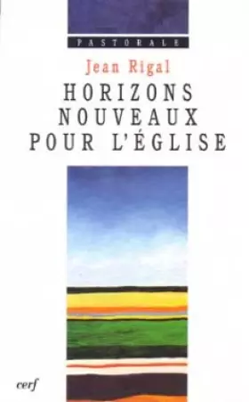 Couverture du produit · Horizons nouveaux pour l'Église