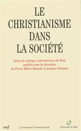 Couverture du produit · Le Christianisme dans la société