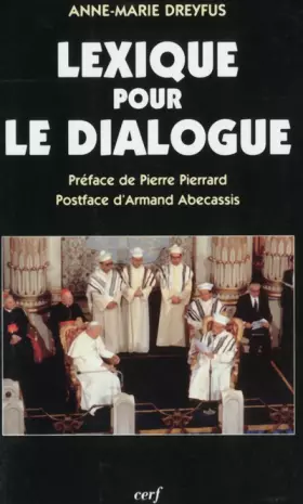 Couverture du produit · Lexique pour le dialogue