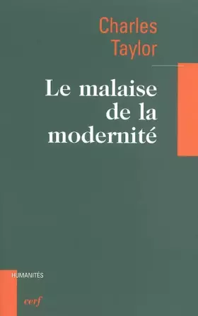Couverture du produit · Le Malaise de la modernité