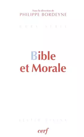 Couverture du produit · Bible et morale