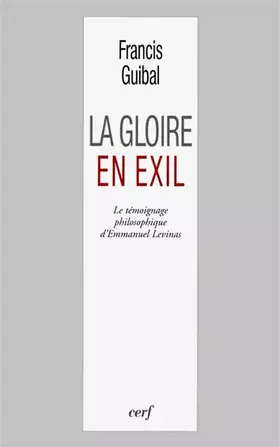 Couverture du produit · La Gloire en exil