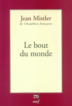 Couverture du produit · Le bout du monde