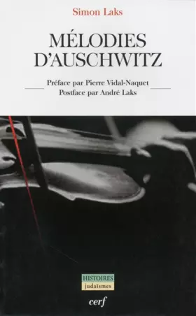 Couverture du produit · Mélodies d'Auschwitz