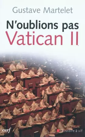 Couverture du produit · N'oublions pas Vatican II