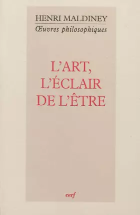 Couverture du produit · L'Art, l'éclair de l'être