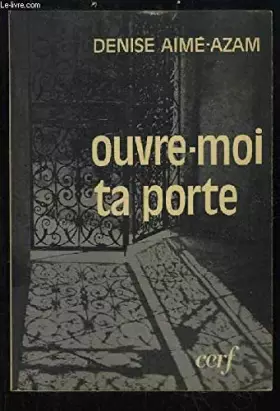 Couverture du produit · Ouvre-moi ta porte