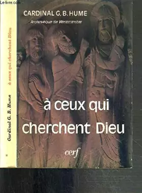 Couverture du produit · A ceux qui cherchent Dieu.