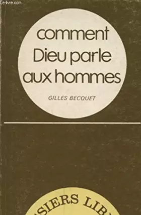 Couverture du produit · Comment Dieu parle aux hommes (Dossiers libres)