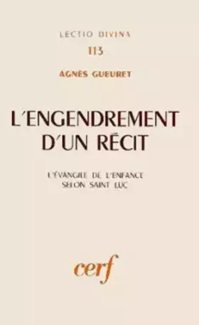 Couverture du produit · L'ENGENDREMENT D'UN RECIT