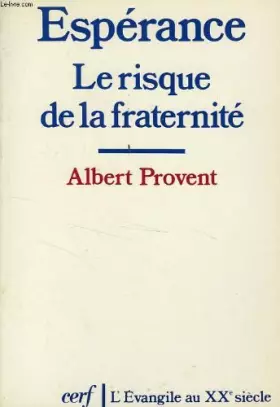 Couverture du produit · Espérance