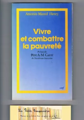 Couverture du produit · Vivre et combattre la pauvreté
