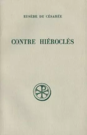 Couverture du produit · Contre Hiérocles