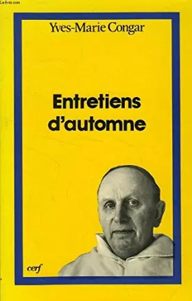 Couverture du produit · Entretiens d'automne