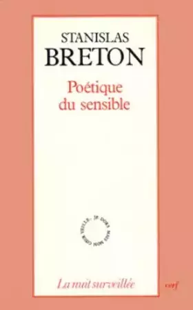Couverture du produit · Poétique du sensible