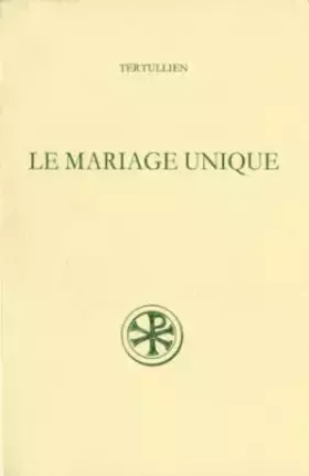 Couverture du produit · Le mariage unique