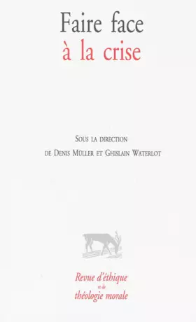 Couverture du produit · Faire face à la crise