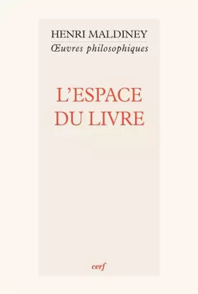 Couverture du produit · L'espace du livre