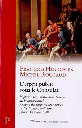 Couverture du produit · L'esprit public sous le consulat