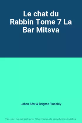 Couverture du produit · Le chat du Rabbin Tome 7 La Bar Mitsva