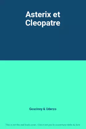 Couverture du produit · Asterix et Cleopatre