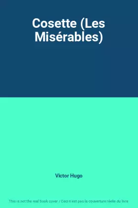 Couverture du produit · Cosette (Les Misérables)