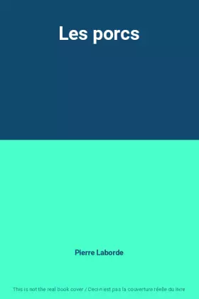 Couverture du produit · Les porcs