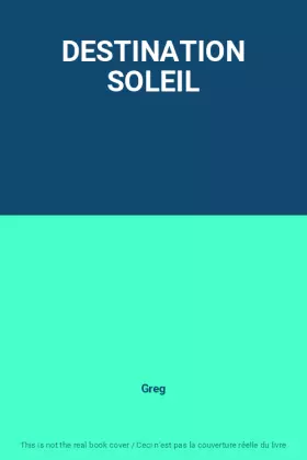 Couverture du produit · DESTINATION SOLEIL
