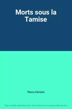 Couverture du produit · Morts sous la Tamise