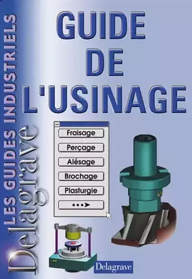 Couverture du produit · Guide de l'usinage