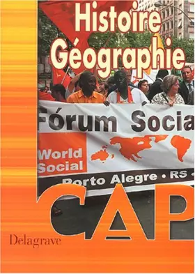 Couverture du produit · Histoire Géographie CAP
