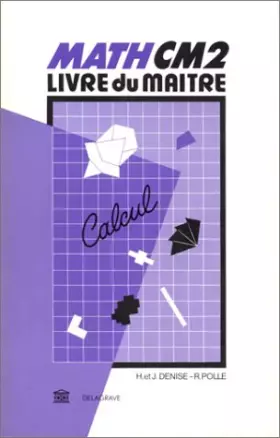 Couverture du produit · Math CM2. Livre du maître