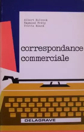 Couverture du produit · CORRESPONDANCE COMMERCIALE