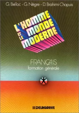 Couverture du produit · L'Homme et le monde moderne