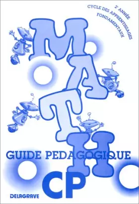 Couverture du produit · Mathématiques. Guide pédagogique, CP