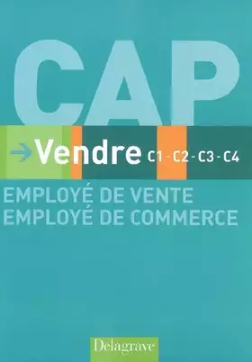 Couverture du produit · Vendre CAP EVS / ECMS (2009) - Pochette élève: C1-C2-C3-C4
