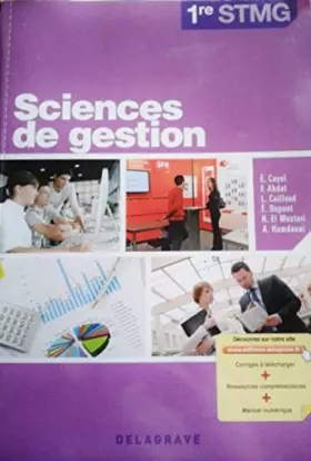 Couverture du produit · SCIENCES DE GESTION STMG 1E - POCHETTE - SPECIMEN