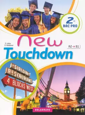 Couverture du produit · Anglais 2e Bac Pro New Touchdown A2-B1