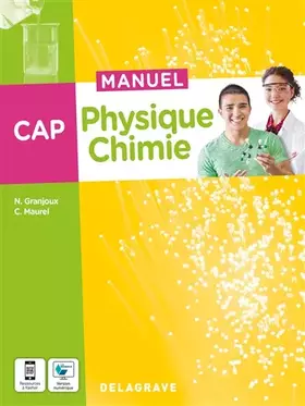 Couverture du produit · Physique - Chimie CAP (2022) - Manuel élève