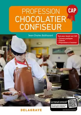 Couverture du produit · Profession Chocolatier-Confiseur CAP (2018) - Manuel élève