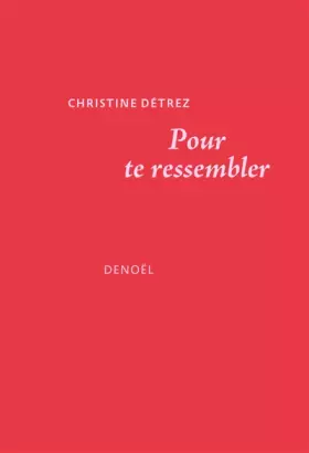Couverture du produit · Pour te ressembler