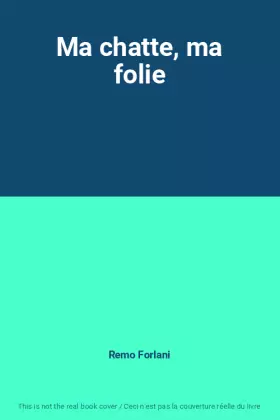 Couverture du produit · Ma chatte, ma folie