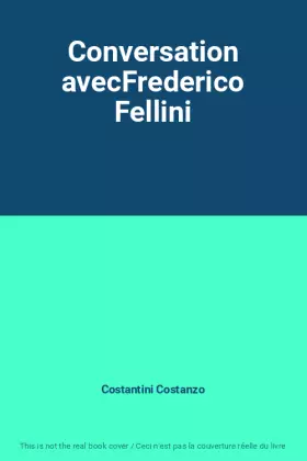 Couverture du produit · Conversation avecFrederico Fellini